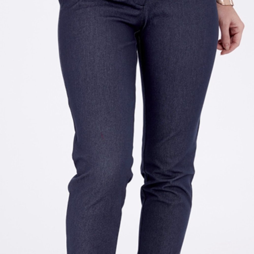 NWT Nina McLemore Cotton Jean Pant size 8 Denim